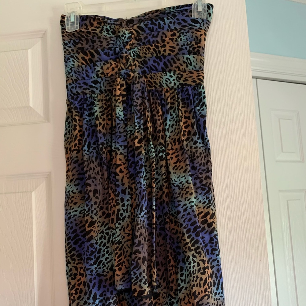 Zen-Knots cheetah print dress